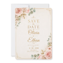 Heiraten Sie das Datum Hochzeitseinladung