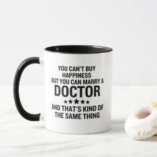 Heiraten Sie einen Doktor Funny Medical Eriage Spa Tasse