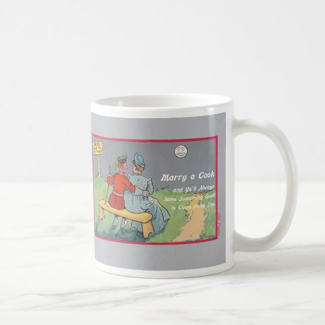 Heiraten Sie einen Koch Kaffeetasse (Rechts)