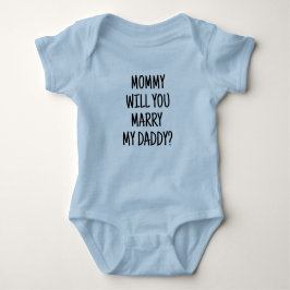 Heiraten Sie meinen Papa? Baby Bodysuit Strampler