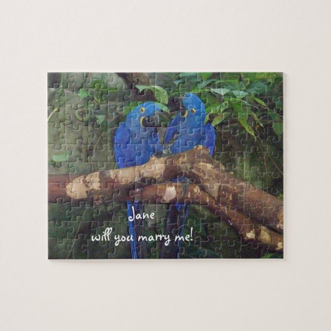 Heiraten Sie mich Antrag-Puzzlespiel Puzzle (Horizontal)