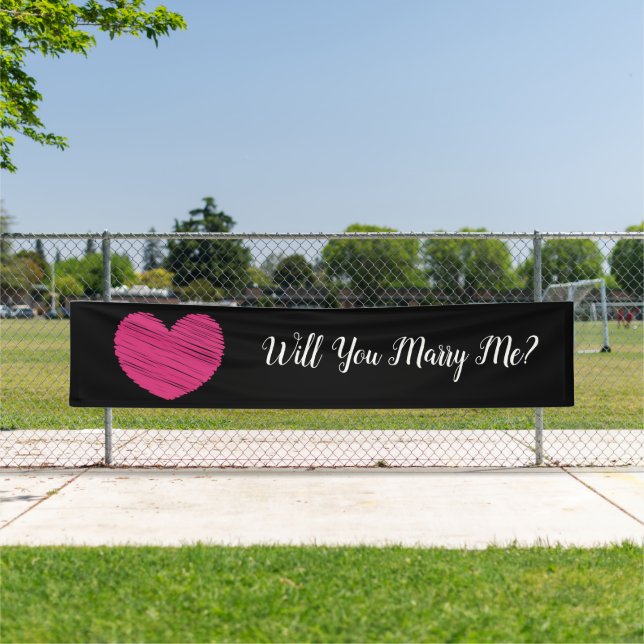 Heiraten Sie mich? Banner (Insitu)