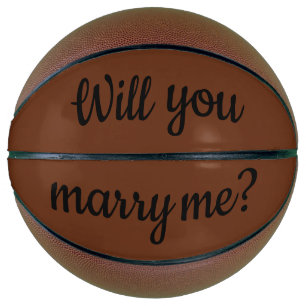 Heiraten Sie mich? Basketball