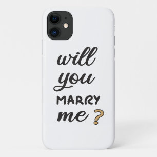 Heiraten Sie mich? Case-Mate iPhone Hülle