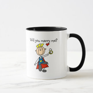 Heiraten Sie mich Hochzeits-Antrag-T-Shirts und Tasse