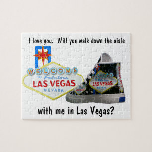 Heiraten Sie mich in Las Vegas Puzzle