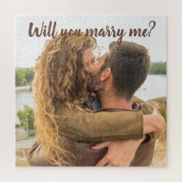 Heiraten Sie mich l Romantisches Foto Puzzle