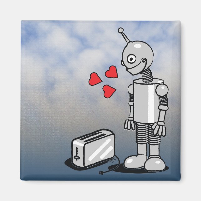 Heiraten Sie mich? Magnet (Vorne)