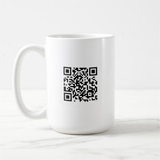 Heiraten Sie mich? QR-Code Kaffeetasse
