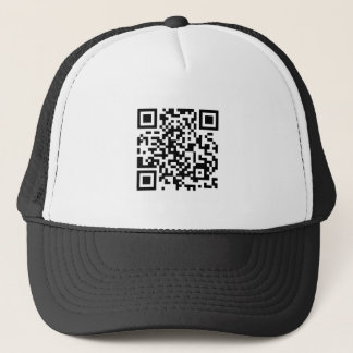 Heiraten Sie mich? QR-Code Truckerkappe