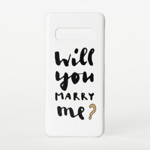 Heiraten Sie mich? Samsung Galaxy S10 Hülle