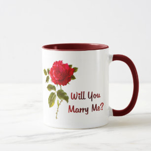 Heiraten Sie mich Tasse