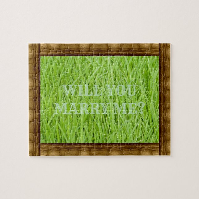Heiraten Sie mich? unmöglich Puzzle (Horizontal)