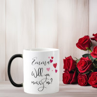 Heiraten Sie mir einen Vorschlag für versteckte Na
