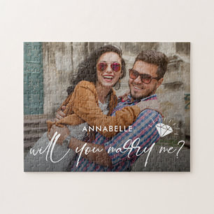 Heiraten Sie mir Foto Jigsaw Puzzle