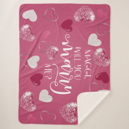 Heiraten Sie mir Script & Custom Sherpadecke