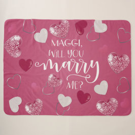 Heiraten Sie mir Script & Custom Sherpadecke