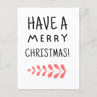 Heiraten Sie Weihnachten! Postkarte