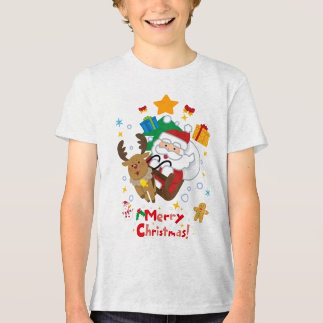 heiraten Weihnachten T - Shirt (Vorderseite)