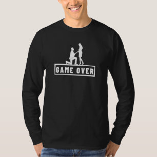 Heiratsantrag Junggesellenabschied Trauzeugen Game T-Shirt