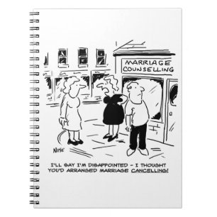 Heiratsberatung, nicht Annullierung Notizblock