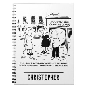 Heiratsberatung, nicht Annullierung Notizblock