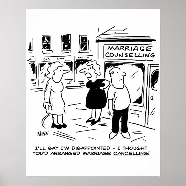 Heiratsberatung, nicht Annullierung Poster (Vorne)
