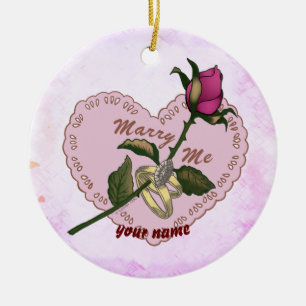 Heiratsdekor Keramik Ornament