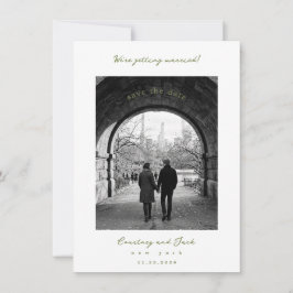Heiratstermin Olive Save The Date