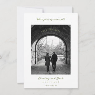 Heiratstermin Olive Save The Date