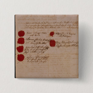Heiratsurkunde von Wolfgang, von Mozart und von Button