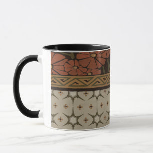 Heirloom-Gewebe mit dekorativen Mustern Tasse