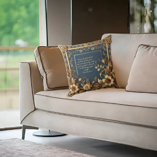 - Heirloom Grace Bible Verse Kissen