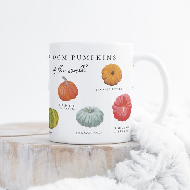 Heirloom Pumpkins Zweifarbige Tasse (Von Creator hochgeladen)