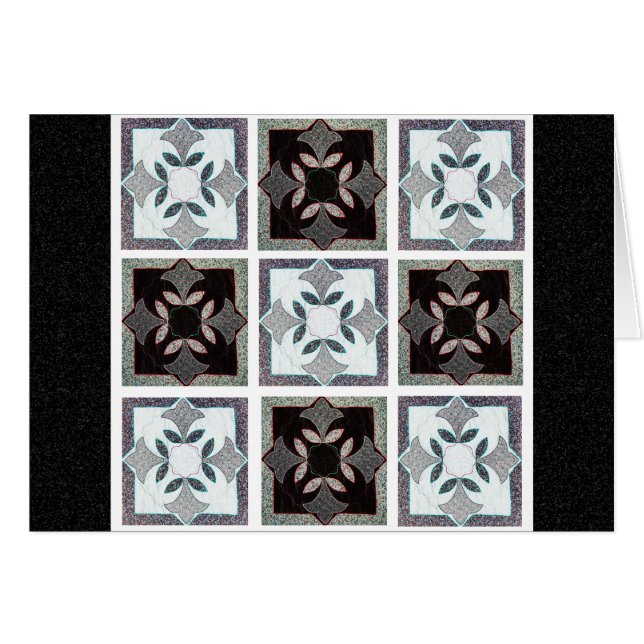 Heirloom-Steppdecke (Vorderseite (Horizontal))