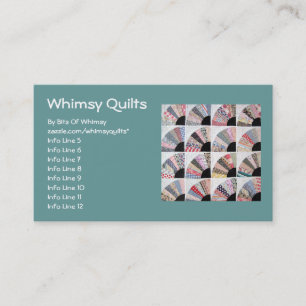 Heirloom-Steppdecke Visitenkarte