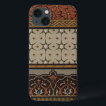 Heirloom Textil mit dekorativen Mustern iPhone 13 Hülle<br><div class="desc">Druck eines dekorativen Erbsttextils von Juni Erica Vess. Blütenmuster auf einem hellbraunen Hintergrund. Wenn Sie Gefallen an Erdtönen und Blume haben,  ist dies der Kauf für Sie!</div>