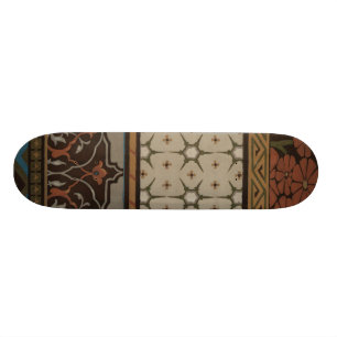 Heirloom Textil mit dekorativen Mustern Skateboard