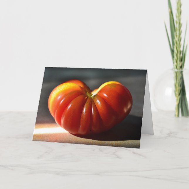 Heirloom-Tomate Notecard Karte (Vorderseite)