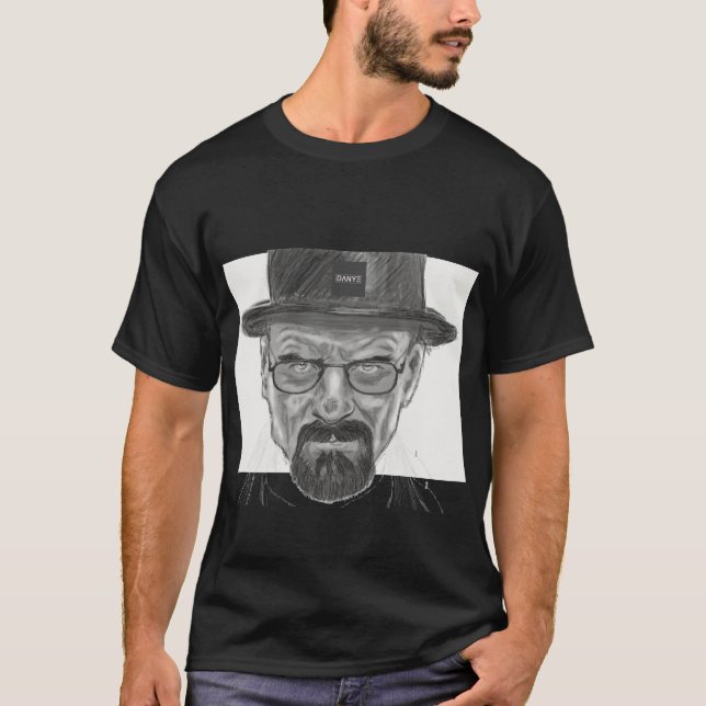HEISENBERG BLACK - by DANYE T-Shirt (Vorderseite)