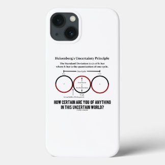 Heisenbergs Grundsatz der Unsicherheit Physik-Spaß Case-Mate iPhone Hülle