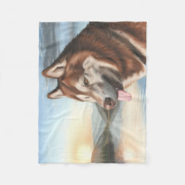 Heisere Fleece-Decke Fleecedecke