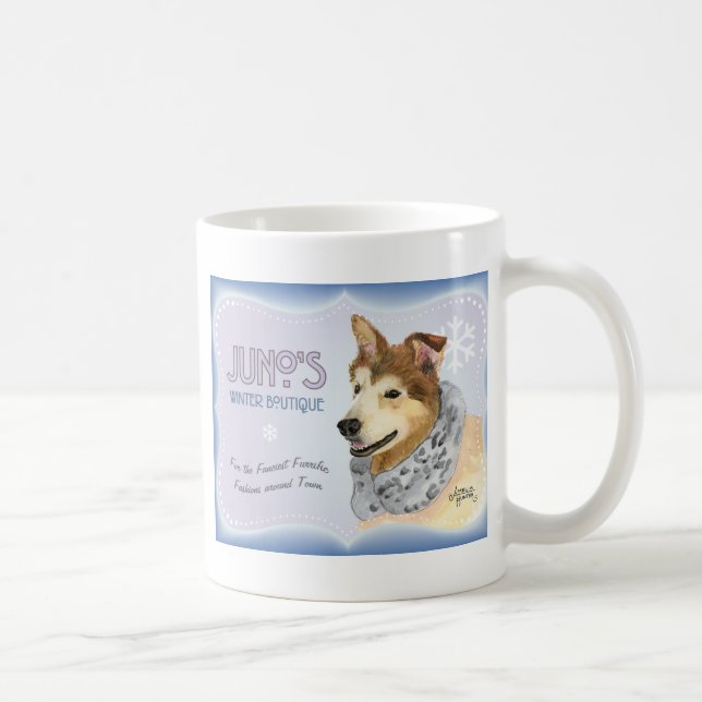 Heisere Malamute-Geschenke Tasse (Rechts)