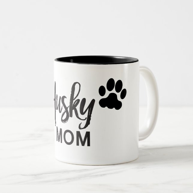 Heisere Mama-Kaffee-Tasse Zweifarbige Tasse (VorderseiteRechts)