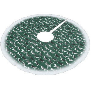 Heisere Polyester Weihnachtsbaumdecke