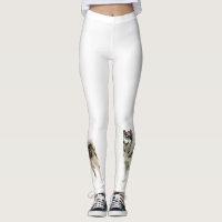 Heiserer Hund, heisere Liebe-Gewohnheits-Leggings