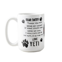 HEISERER TASSEN-VATI! LIEBER VATER-Haustier KAFFEE