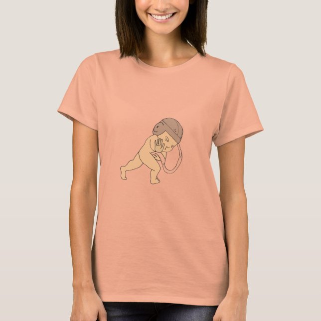 Heisman fetus T-Shirt (Vorderseite)