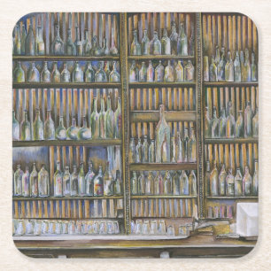 heiß, aber nicht bewegt rechteckiger pappuntersetzer