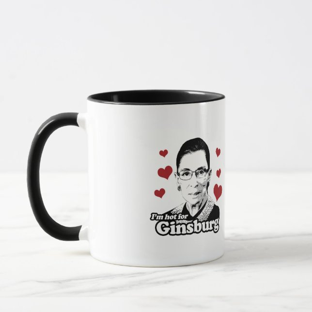 heiß für Ginsburg Tasse (Links)